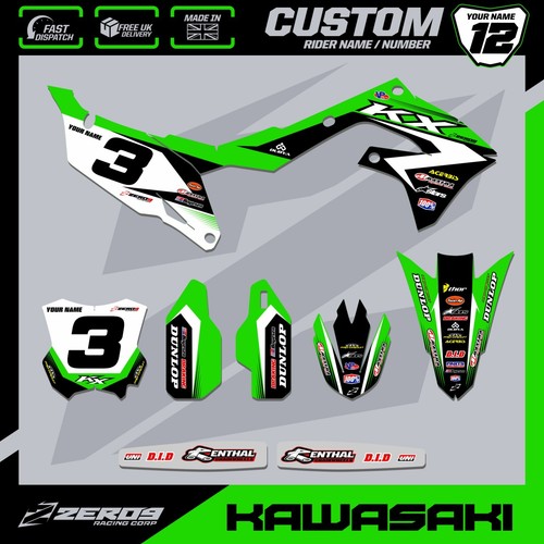 Kawasaki motocross grafica - kawasaki,