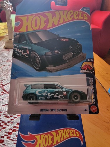 Hot wheels honda civic custom - wheels,