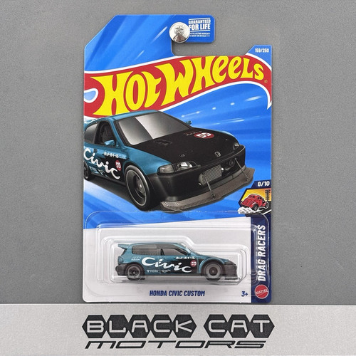 Hot wheels honda civic custom - hot,