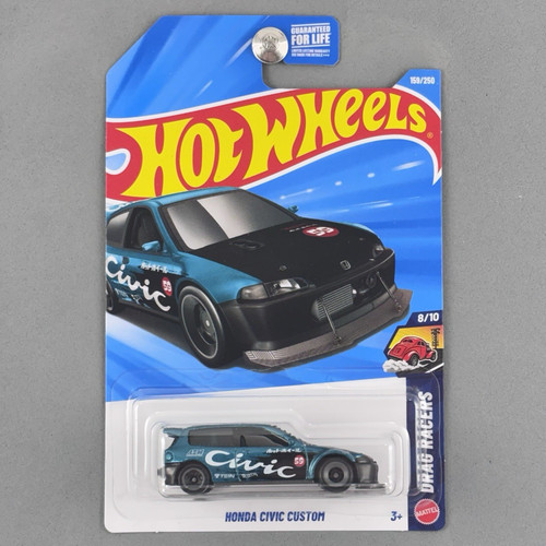 Hot wheels honda civic custom - honda,
